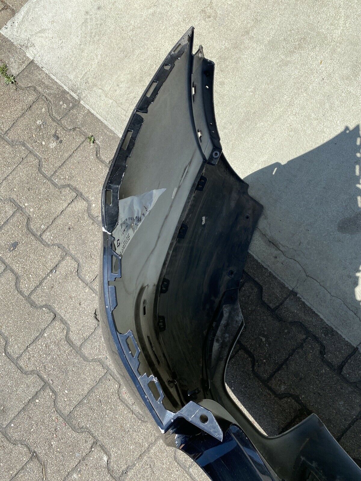 ORIGINAL BMW X1 E84 LCI FACELIFT Stoßstange Hinten PDC Löcher