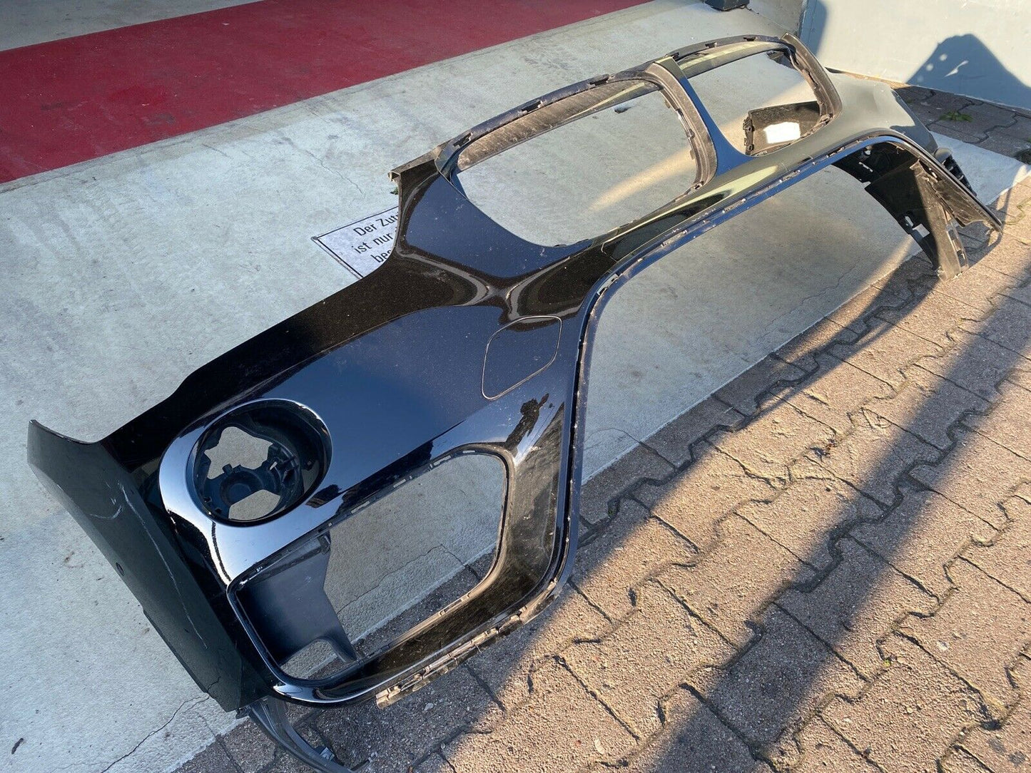 ORIGINAL BMW X1 F48 NEUESTE MODELL Stoßstange Oberteil m Gitter geschlossen PDC
