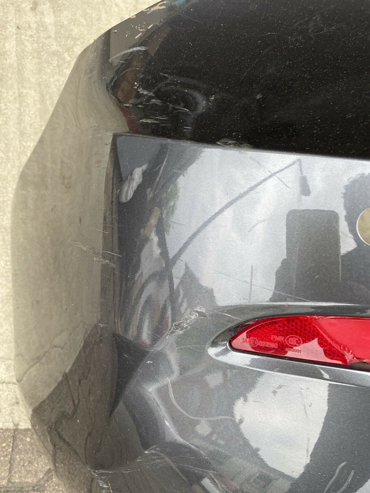 Original BMW F20 F21 LCI Stoßstange Facelift mit PDC Sport Lines Mineralgrau
