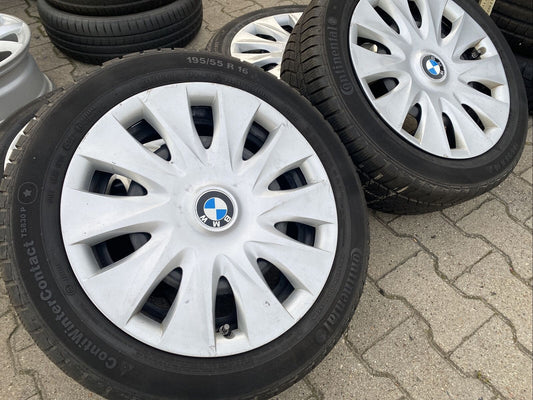 BMW F20 F21 F22 WINTERREIFEN 195 55 R16 87H RSC Runflat RDCI SENSOREN RADKAPPEN