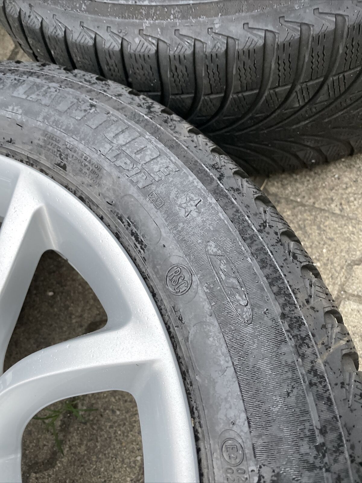 BMW X6 F16 Alufelgen Style 594 RDCI 9J 19 IS48 & 18 Winterreifen 255 50 R19 107V