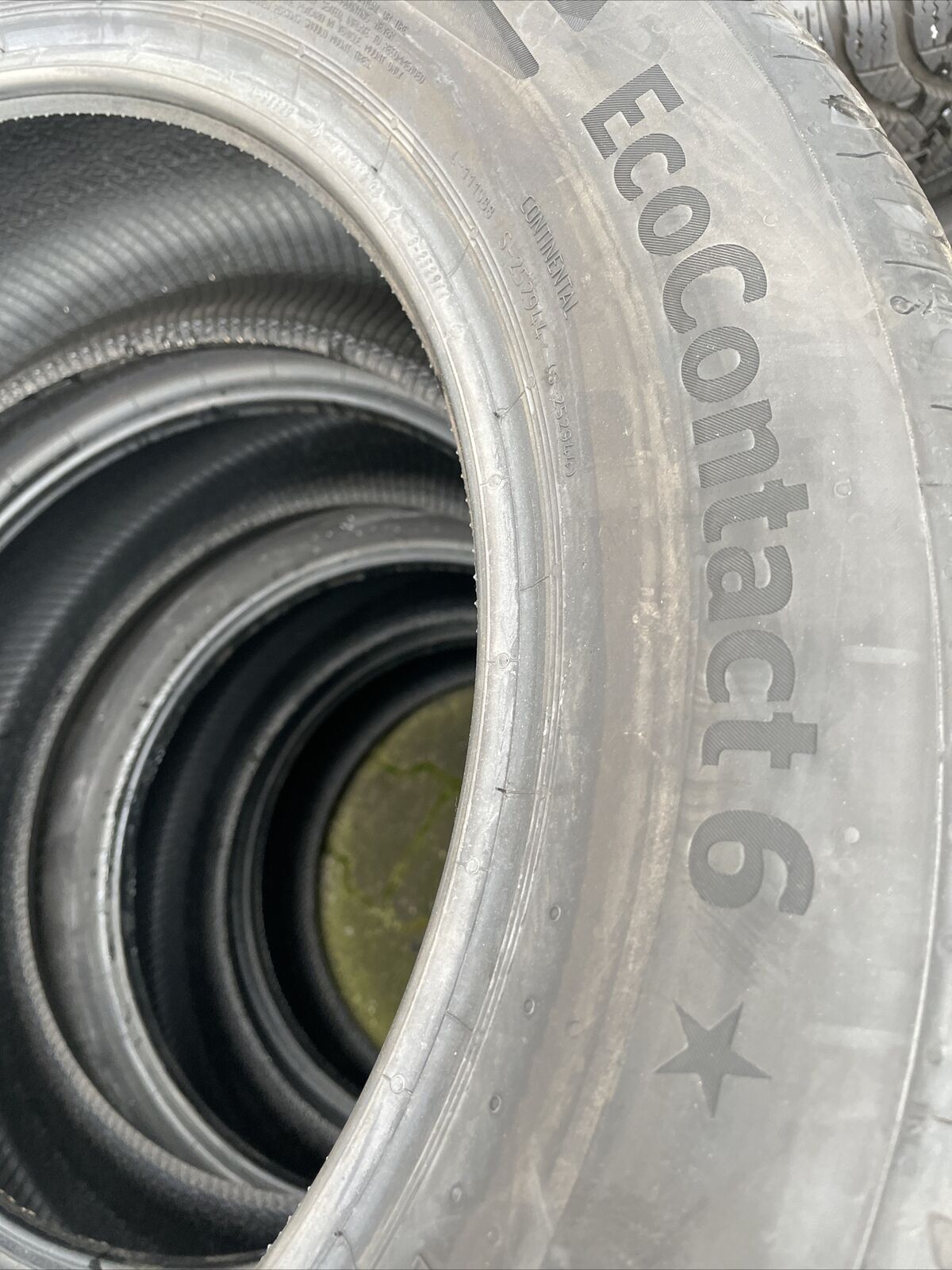4x NEUW. CONTINENTAL ECO CONTACT 6 SOMMERREIFEN 225 55 R17 97W DOT2820