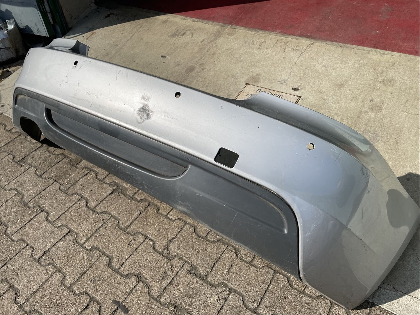 ORIGINAL BMW E82 E88 M PAKET FACELIFT Stoßstange MIT PDC & Diffusor