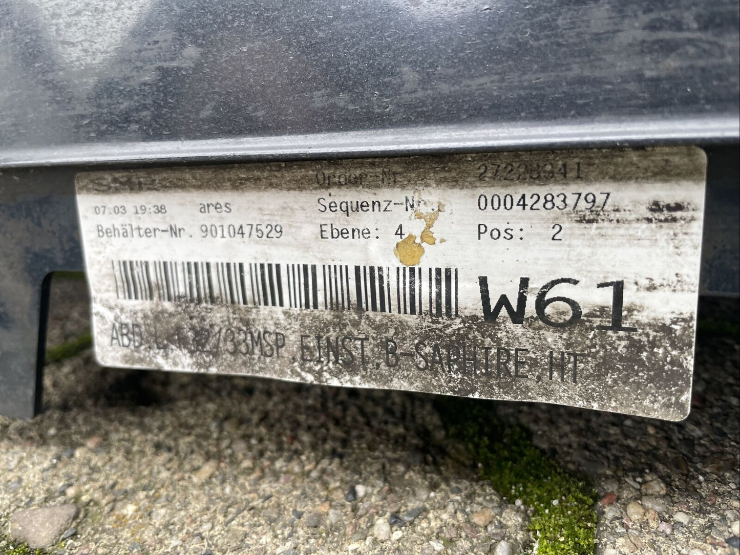 ORIGINAL BMW F32 F33 M Paket Seitenschweller LINKS Schweller 8054539