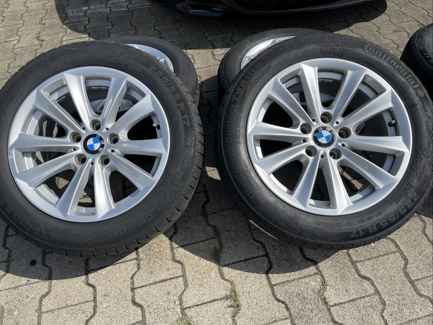 BMW F10 F11 F12 V Speiche 236 Alufelgen Winterreifen 225 55 R17 97H 6780720