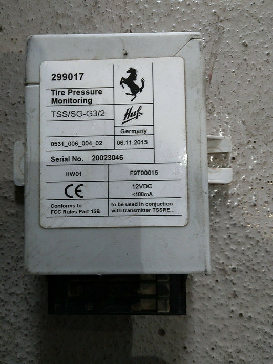 Ferrari 458 F12 Reifendruck Steuergerät 299017 TPMS 237967 Tyre Pressure 488