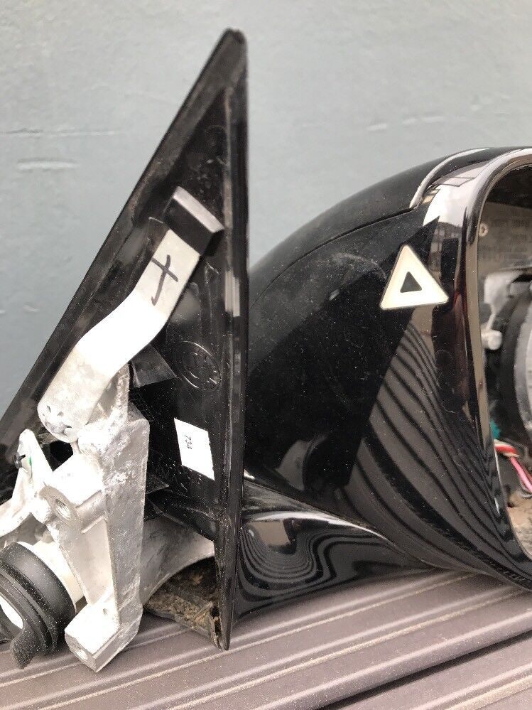 BMW F30 F31 Aussenspiegel Spurwechsel Elektrochrom Anklappbar Glanz Schwarz M R.