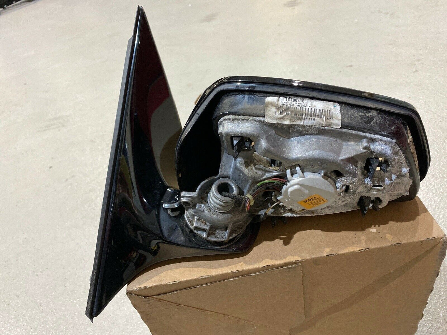 BMW F10 F11 LCI Aussenspiegel L. Elektrochrom Shadowline Anklappfunktion 7283623
