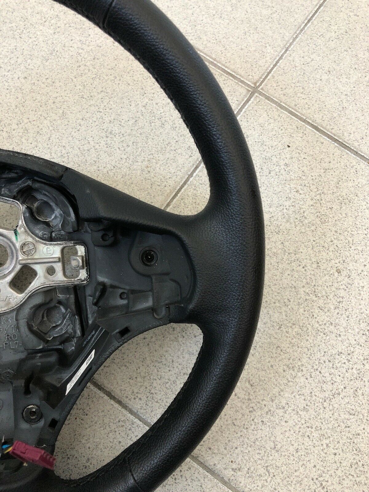 ORIGINAL BMW F20 F21 F30 F31 Leder Lenkrad MIT LENKRADHEIZUNG WIE NEU 6854754