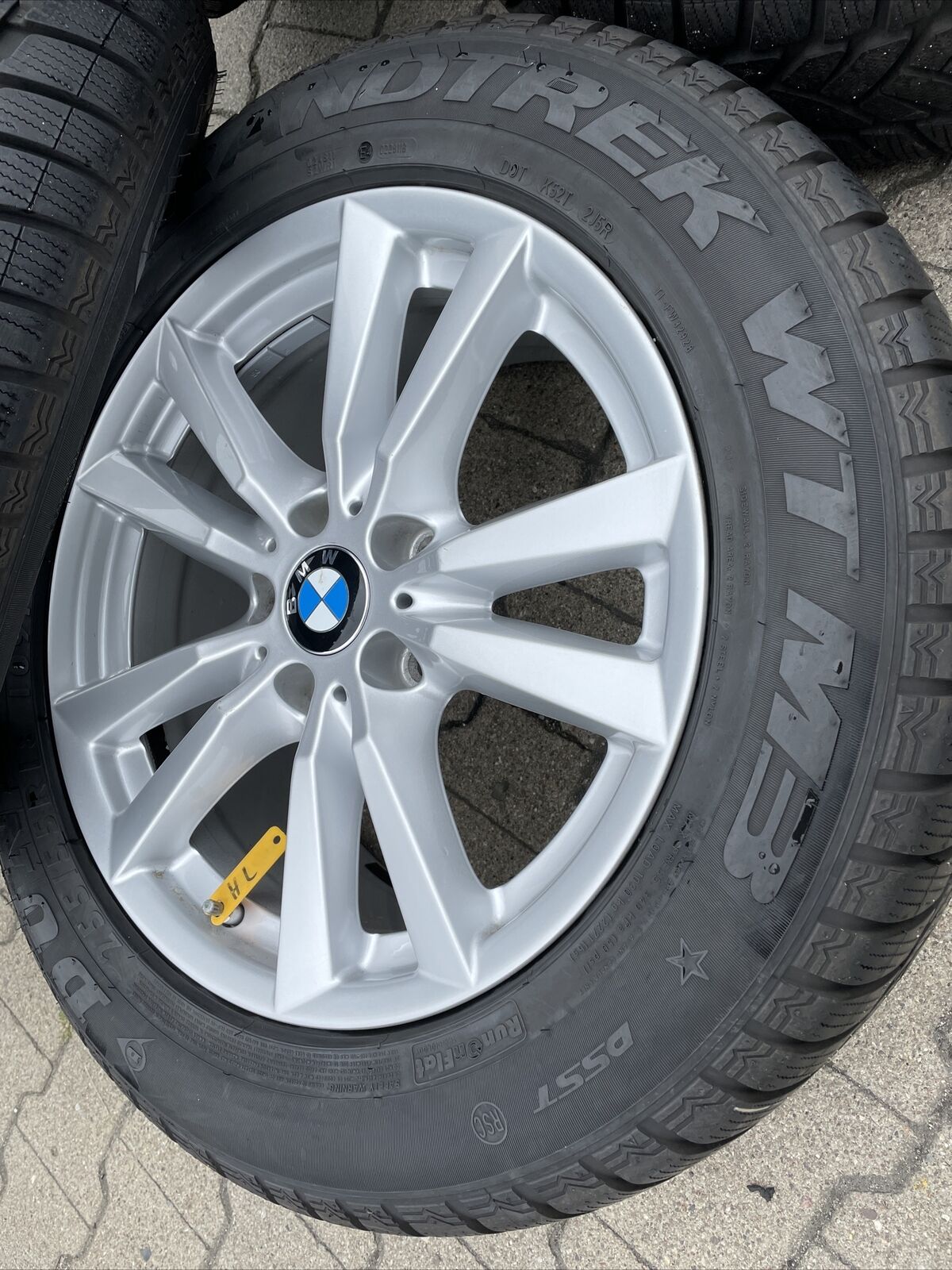 BMW X5 F15 ALUFELGEN STYLE 446 DUNLOP WINTERREIFEN 255 55 R18 109H RSC 6853952