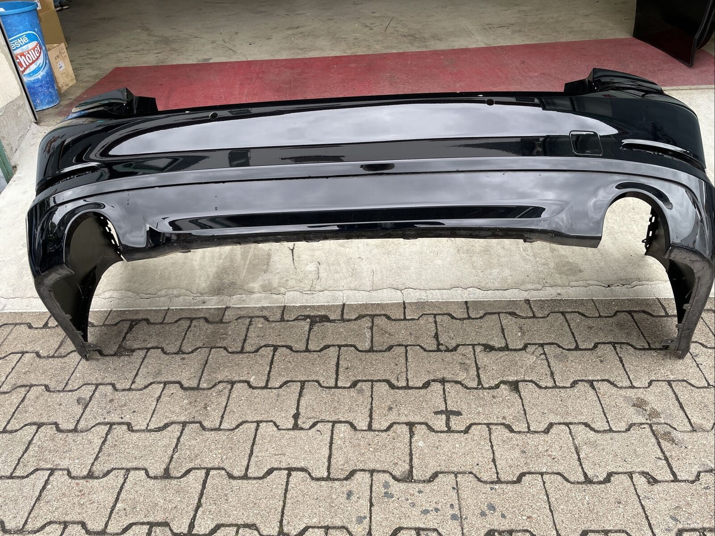 BMW G30 LIMOUSINE Basis Stoßstange PDC PARKASSISTENT HINTEN SCHWARZ II 7387294