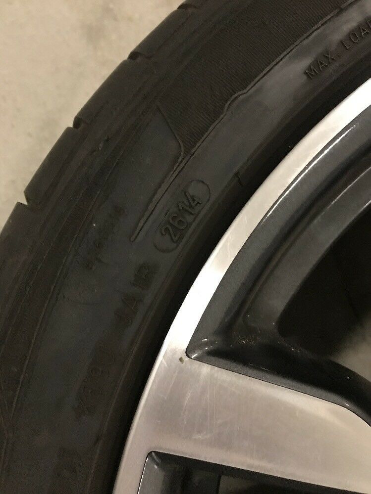 1x BMW X5 F15 X6 F16 ALUFELGE M468 DUNLOP 7846789 SOMMERREIFEN 315 35 R20 110W
