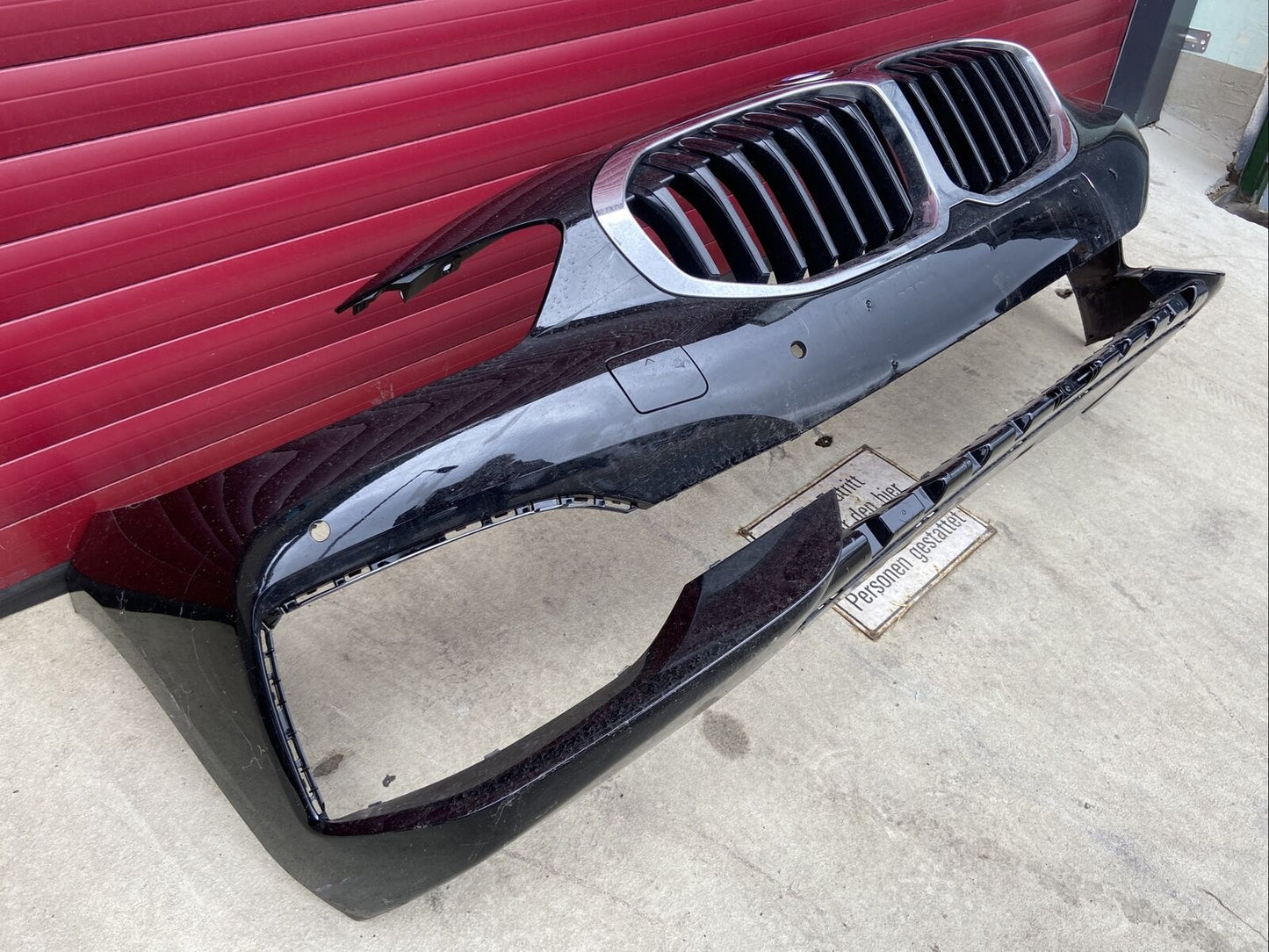 ORIGINAL BMW 1er F40 Stoßstange X Line VORNE 7459708 Inkl ZIERGITTER