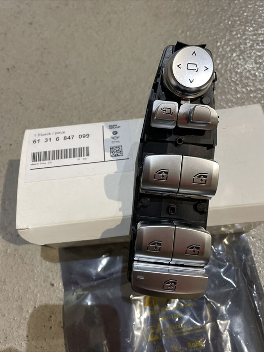 BMW X4 G02 X3 G01 G20 G30 G32 Schaltzentrum Tür Fenster 6847099 Bedieneinheit