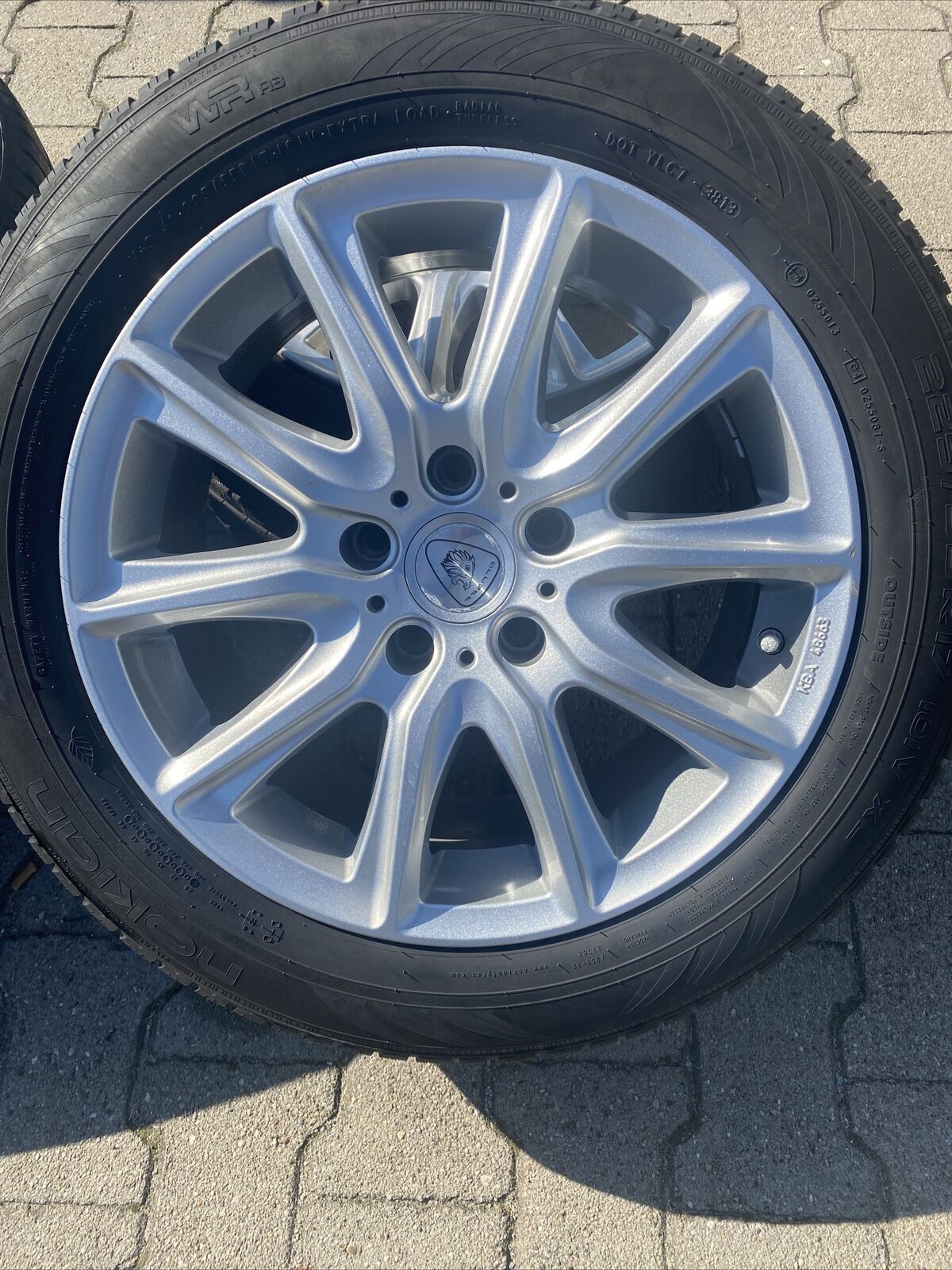 BMW F10 F11 F12 ALUFELGEN Winterreifen 225 55 R17 101V XL KBA 48663 ALUETT RDCI
