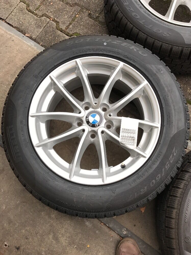NEUE BMW X3 F25 X4 F26 ALUFELGEN WINTERREIFEN V Speiche 304 m 225 60 R17 99H TOP