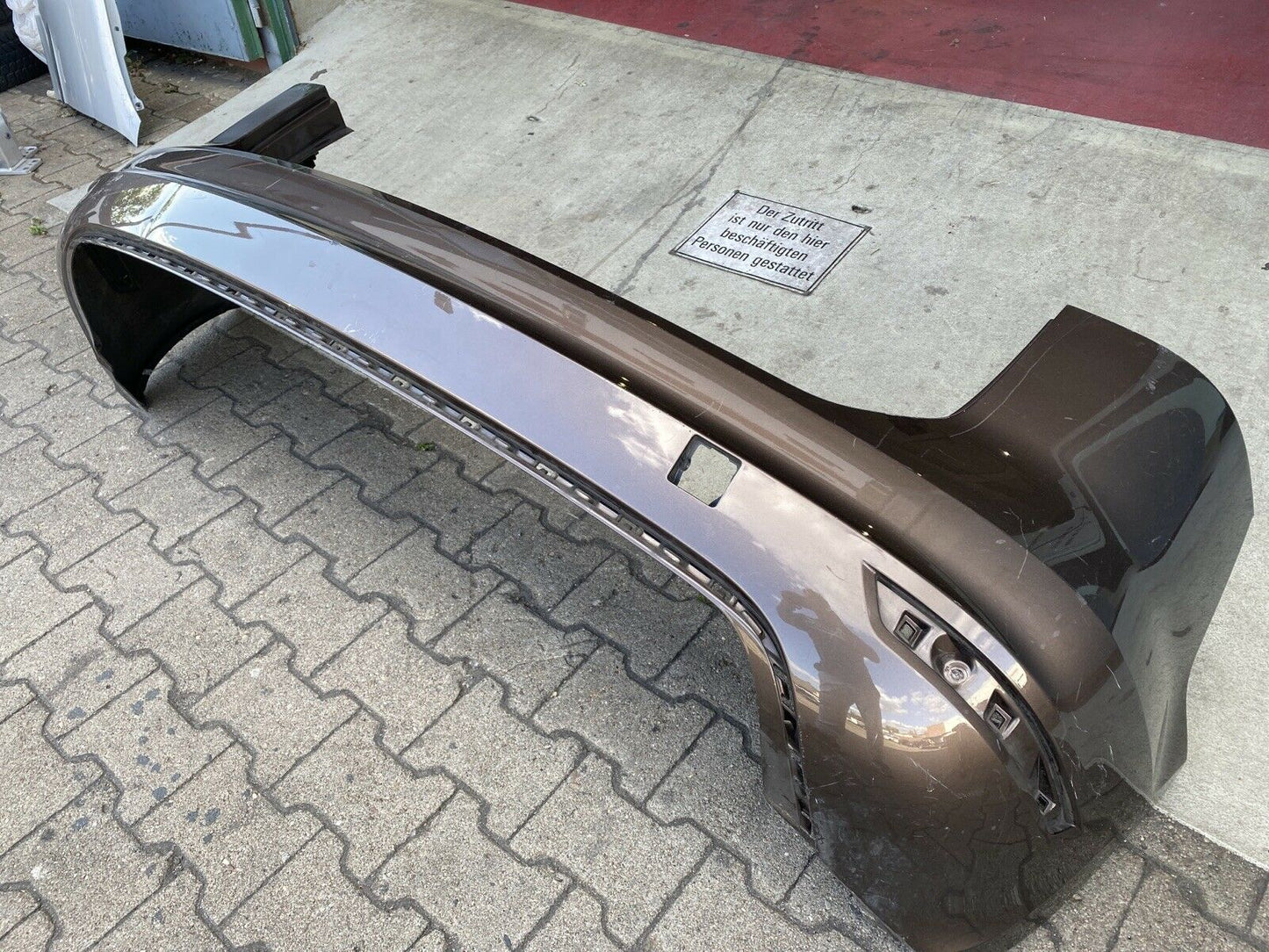 VW SHARAN SEAT ALHAMBRA Stoßstange Hinten 7N0807421 B