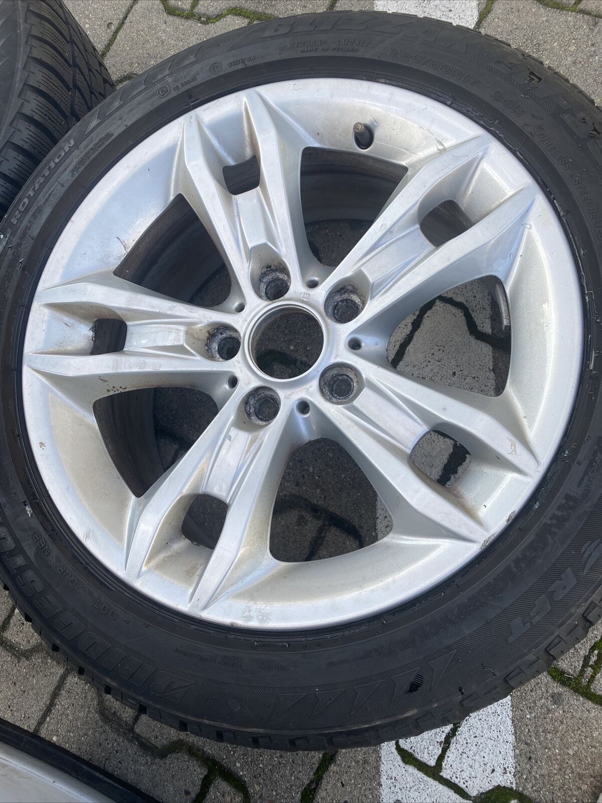 ORIGINAL BMW X1 E84 Alufelgen 6789142 Style 319 Winterreifen RSC 225 50 R17 94H