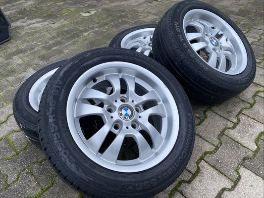 BMW E90 E91 Alufelgen Styling 154 Sommerreifen 6775593 RSC 205 55 R16 91V Conti