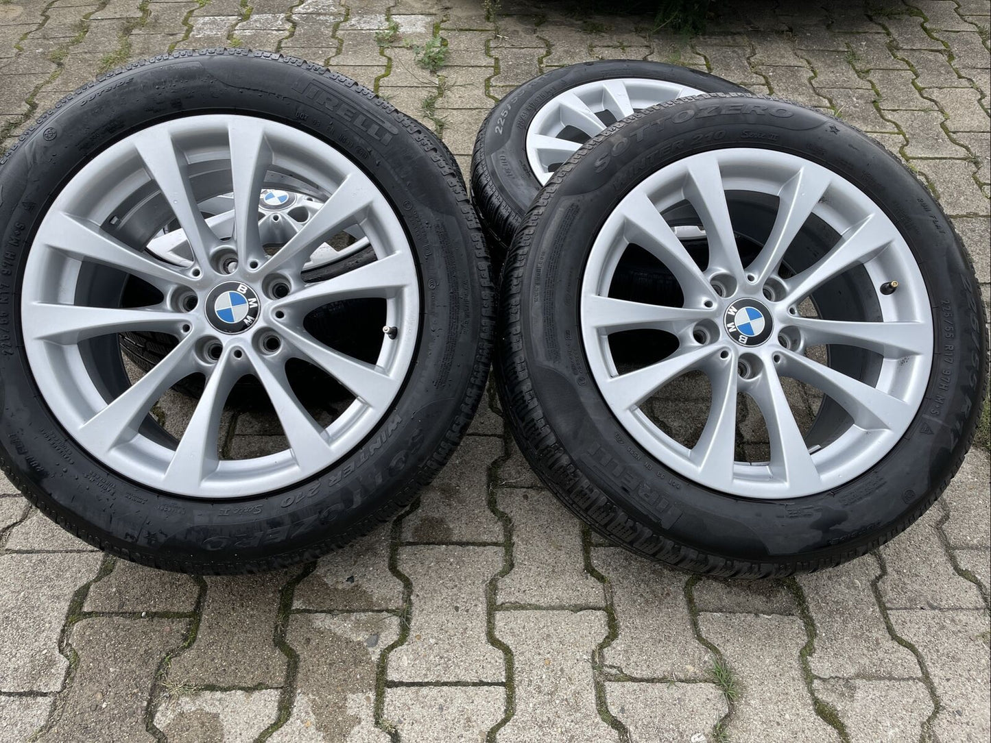BMW F34 GT Alufelgen Styling 395 WINTERREIFEN RSC PIRELLI 225 55 R17 97H 6859025