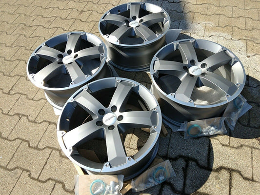 BMW AUDI Mercedes 17" RONAL R47 Alufelgen NB82 Anthrazit hornkopiert KBA 46257