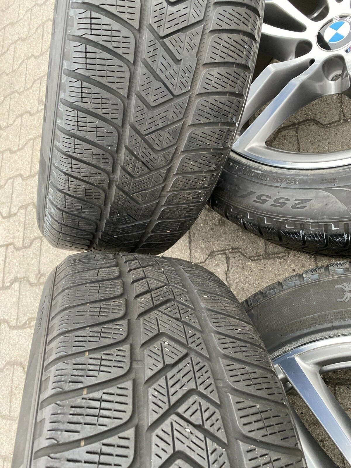 BMW X6 F16 ALUFELGEN M623 TN 7850070 & 7849629 WINTERREIFEN PIRELLI RUNFLAT RDCI