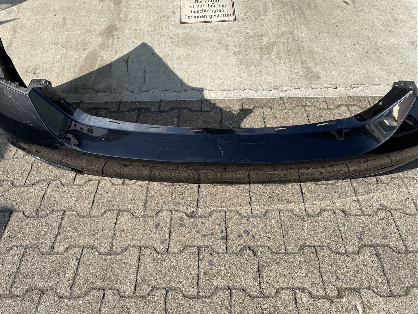 BMW F32 F33 F36 LCI FACELIFT Stoßstange SPORTLINE 2 FLUTIG Black Saphire 7432633