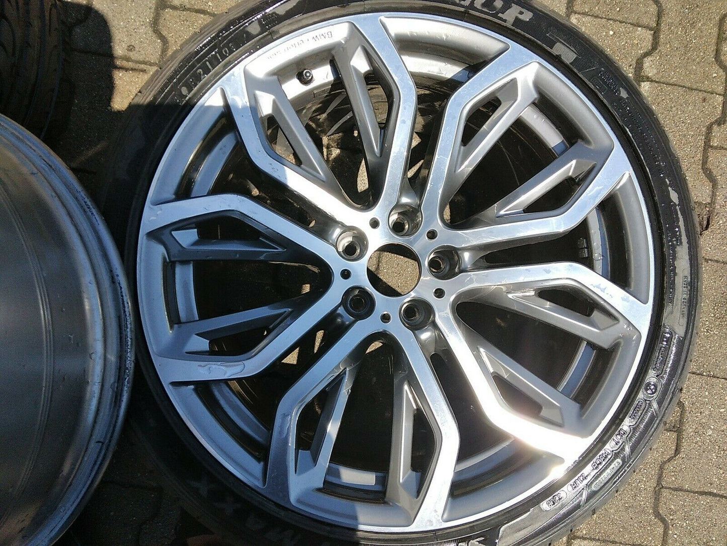 ORIGIN. BMW X5 F15 E70 M Y SPEICHE 375 Alufelgen DUNLOP SOMMERREIFEN 21 ZOLL RSC