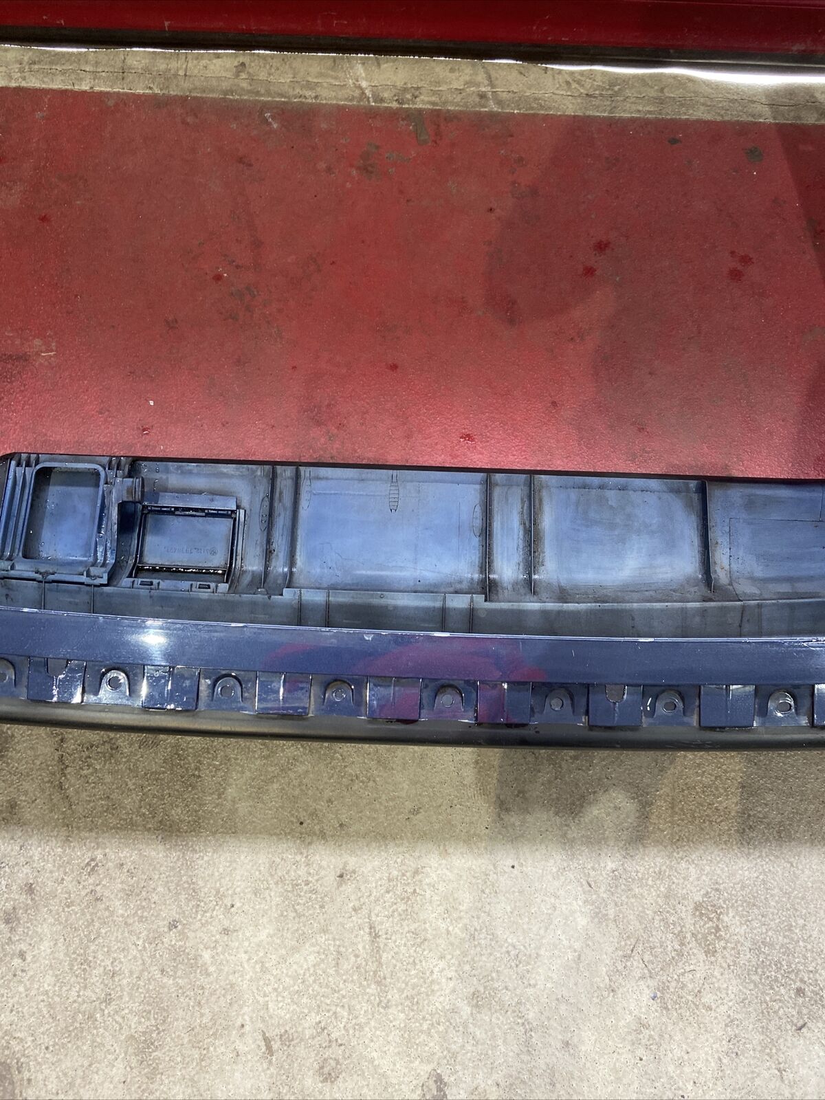 ORIGINAL BMW 7er E32 Stoßstange hinten Verkleidung Stoßfänger 1908073