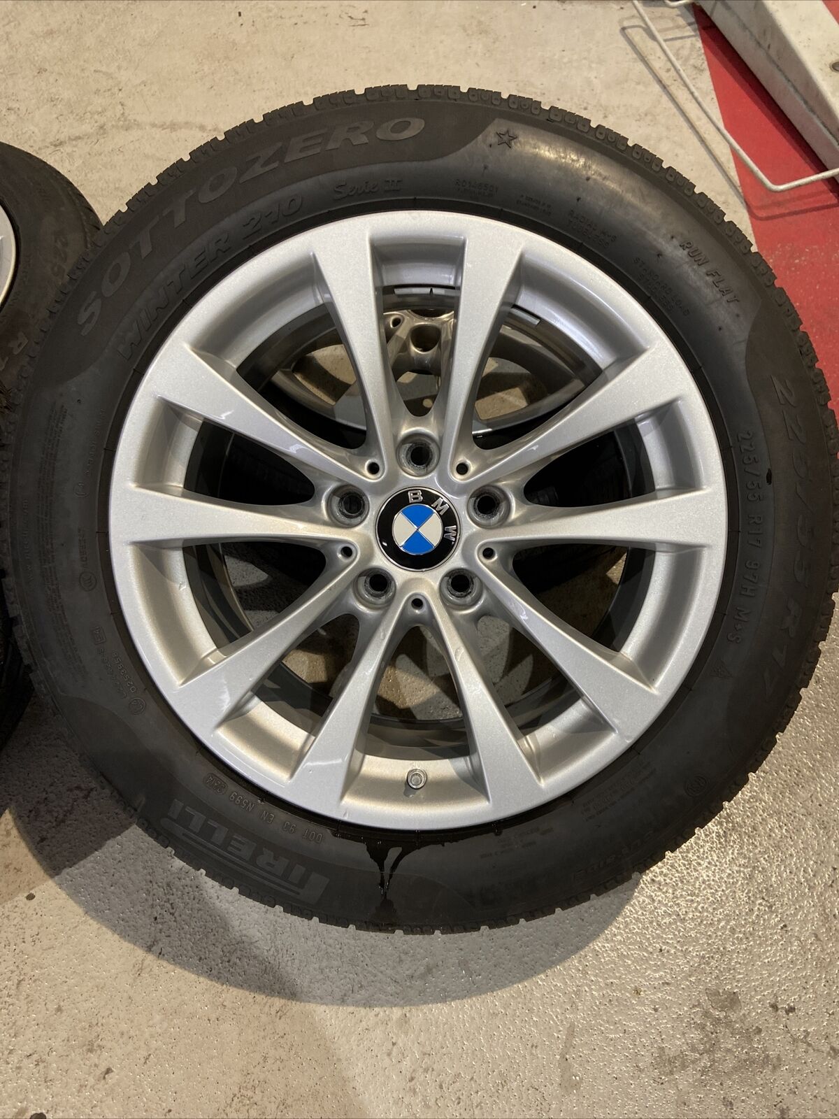 BMW F34 GT Alufelgen RDCI 395 RSC WINTERREIFEN PIRELLI 225 55 R17 97H 6859025