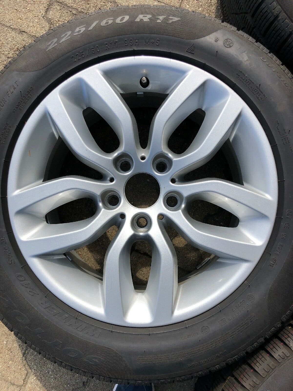 BMW X3 F25 X4 F26 ALUFELGEN WINTERREIFEN 305 STYLING 225 60 R17 99H 6787576 RSC