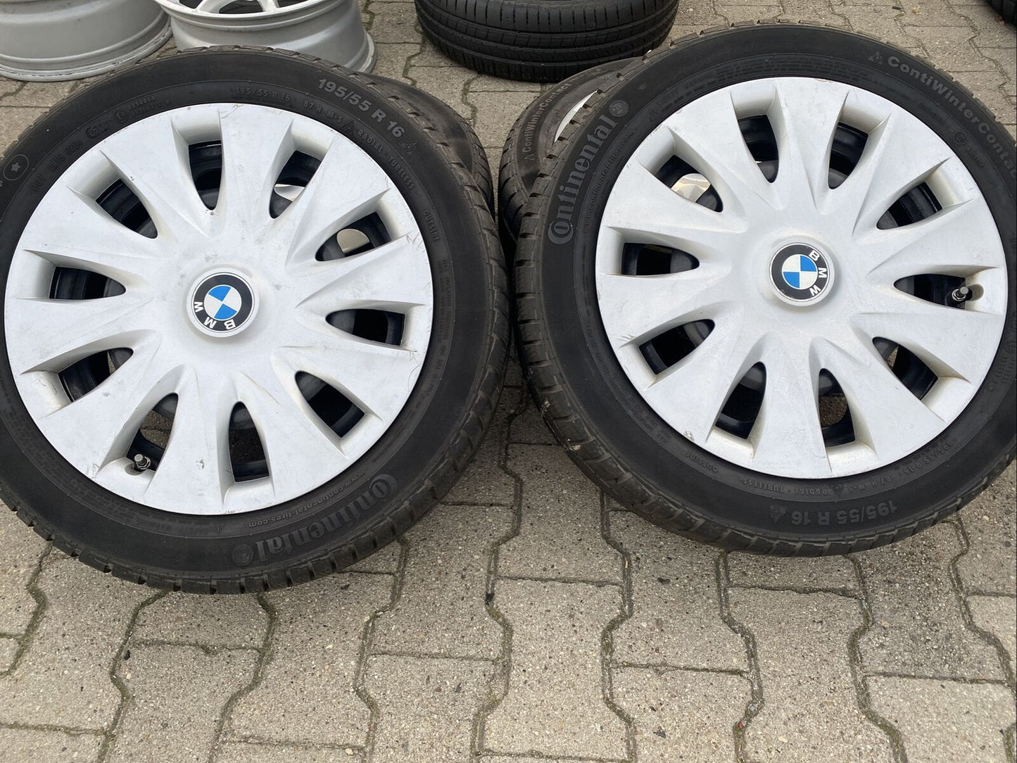 BMW F20 F21 F22 WINTERREIFEN 195 55 R16 87H RSC Runflat RDCI SENSOREN RADKAPPEN