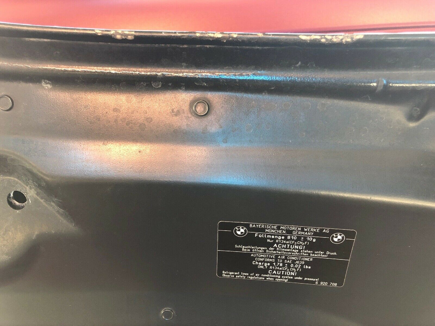 ORIGINAL BMW E60 E61 ALU Motorhaube Tür Kotflügel Stoßstange 7111385