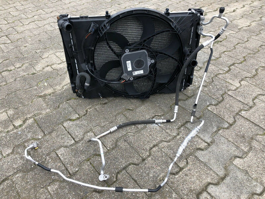 BMW X1 E84 Kühlerpaket Wasserkühler Klimakühler E Lüfter Druckleitung E90 E87