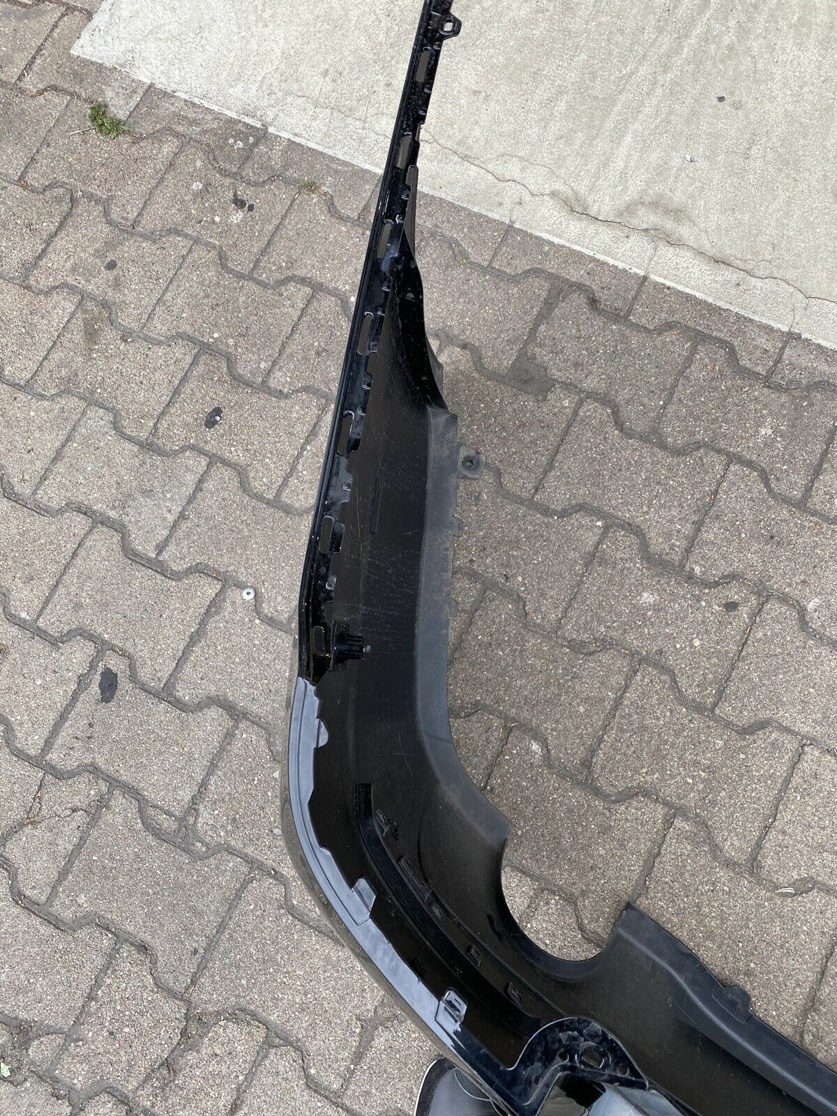 ORIGIN. BMW G30 5er LIMOUSINE Basis Stoßstange PDC HINTEN BLACK SAPPHIRE 7387294
