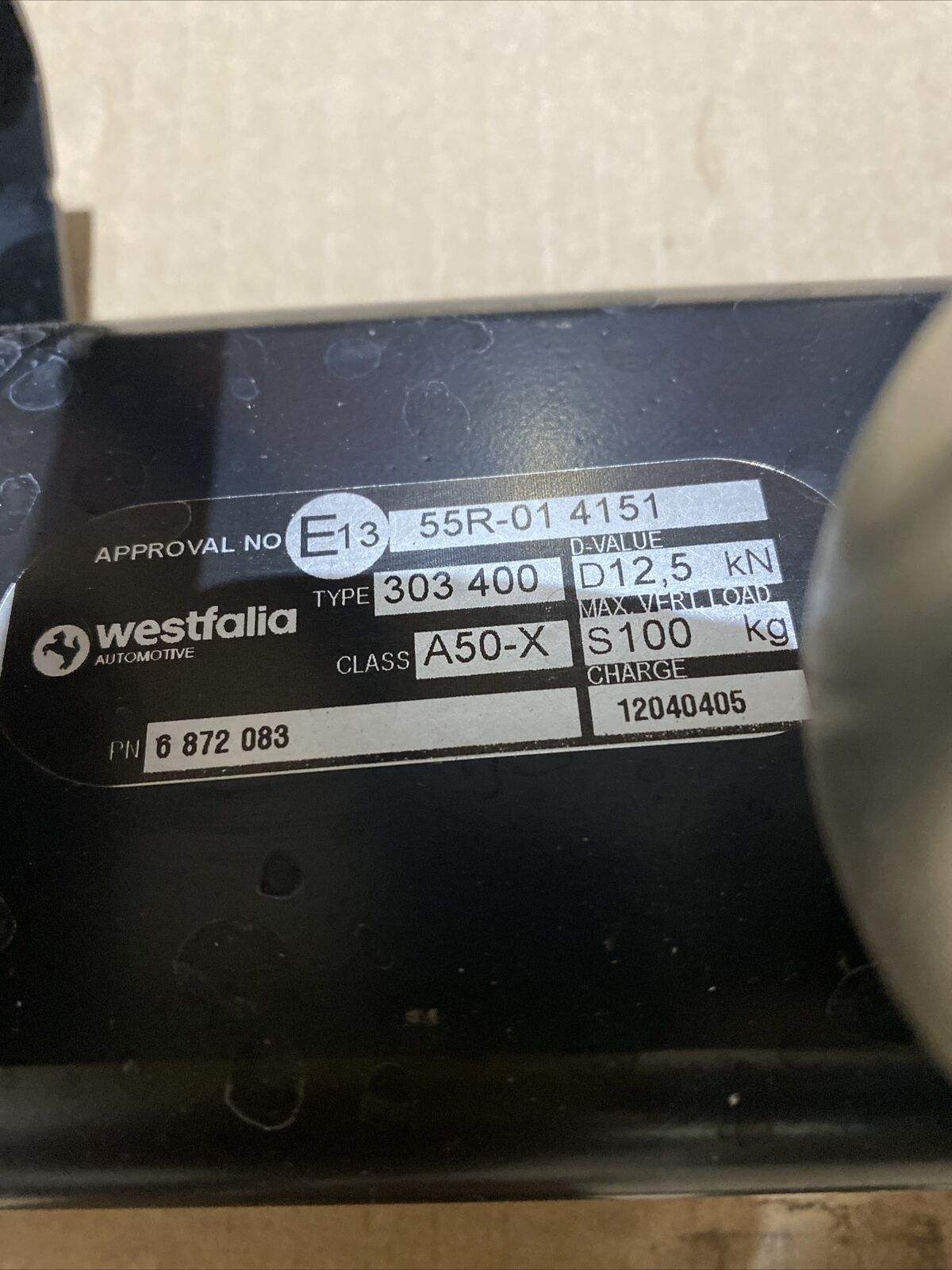 ORIG BMW X3 G01 G02 ANHÄNGERKUPPLUNG elektr. QUERTRÄGER Verstärkung 6887640 NEUW