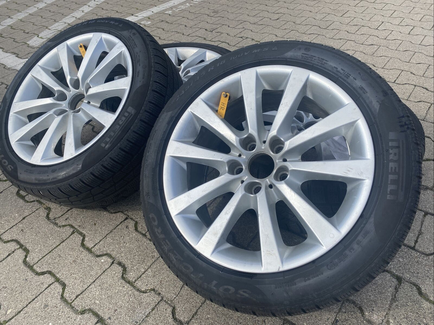 BMW F10 F11 F12 F06 Style 328 Alufelgen WINTERREIFEN 245 45 R18 100V 6790173