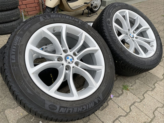BMW X6 F16 Alufelgen Style 594 RDCI 9J 19 IS48 & 18 Winterreifen 255 50 R19 107V
