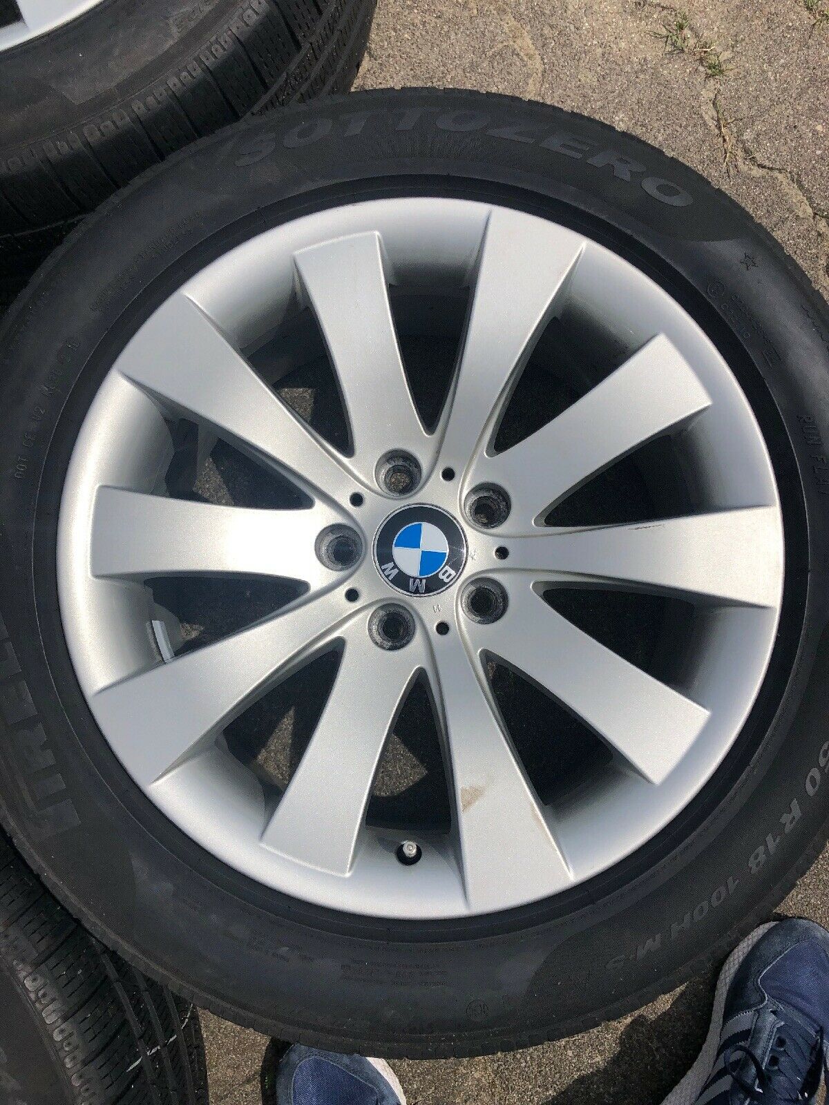 BMW F07 GT F01 F02 Alufelgen Sternspeiche 250 Winterreifen PIRELLI RSC 6777777