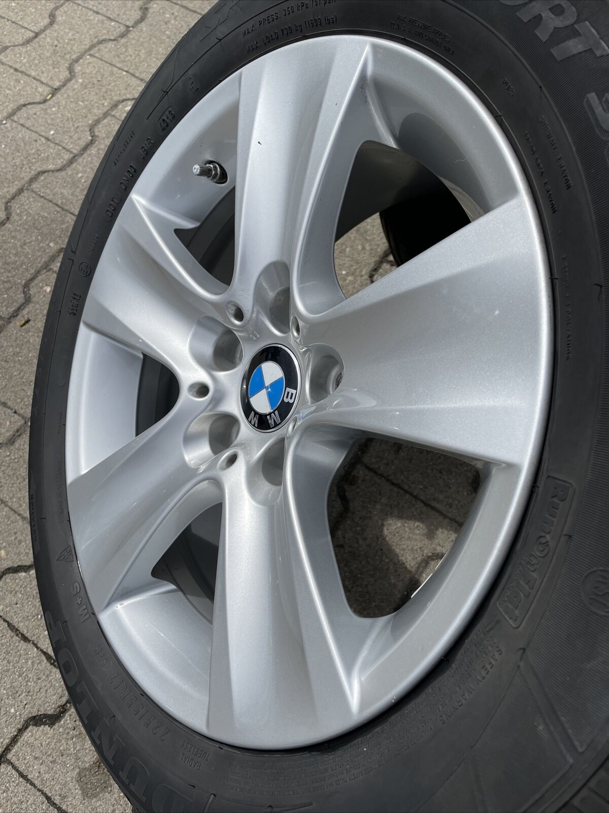 BMW F10 F11 F12 Style 327 Alufelgen 225 55 R17 97H Winterreifen RSC 6790172 RDCI