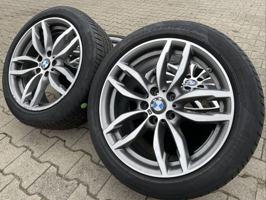 BMW X3 F25 X4 F26 M PAKET M622 ALUFELGEN SOMMERREIFEN 245 & 275 PIRELLI 7849661