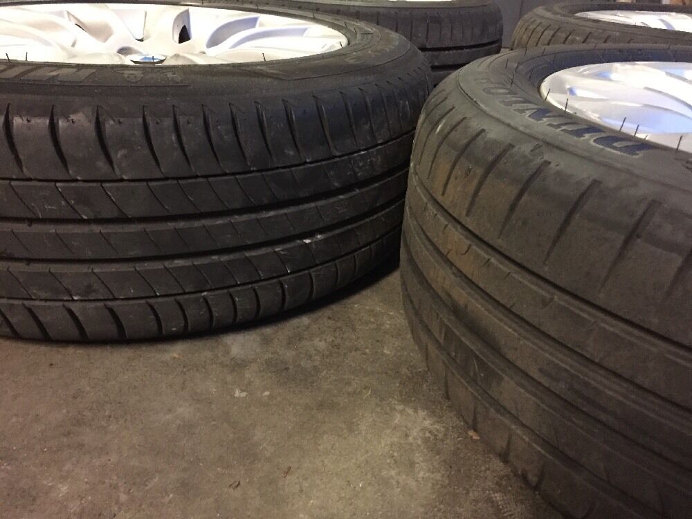 BMW E90 E91 LCI Alufelgen Styling 282 DUNLOP 205 55 R16 91V 6783628 SOMMERREIFEN
