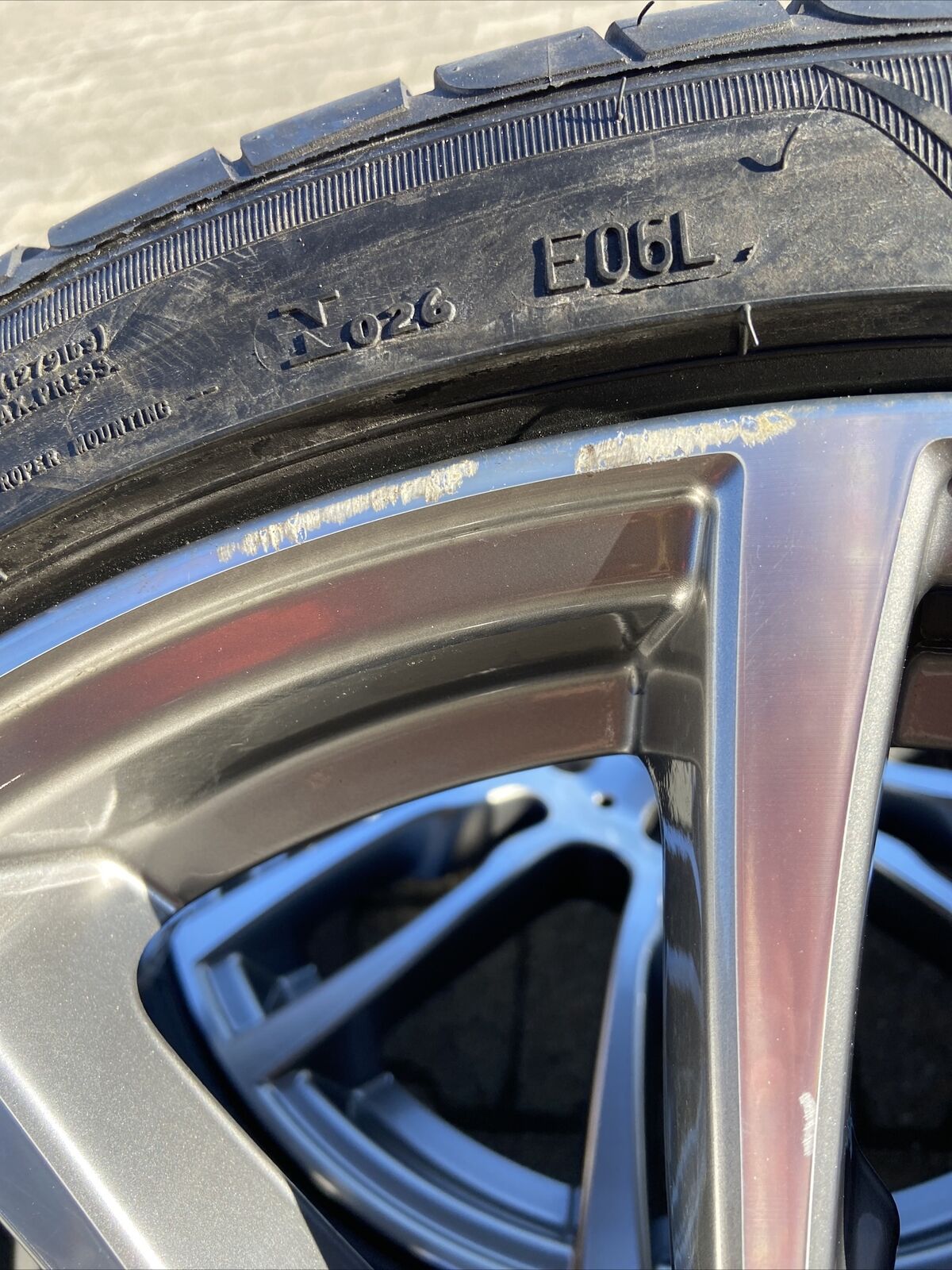 BMW F30 F31 F32 M403 ALUFELGEN 7845882 & 7845883 SOMMERREIFEN 19“ GOODYEAR RSC