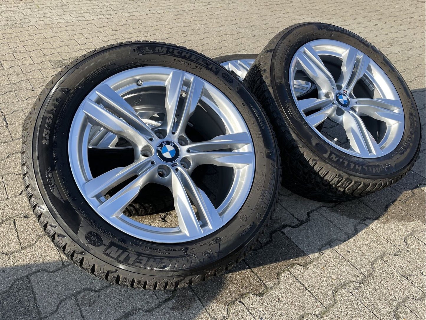 BMW X5 F15 ALUFELGEN M467 RDCI 7846786 MICHELIN RSC WINTERREIFEN 255 50 R19 107V