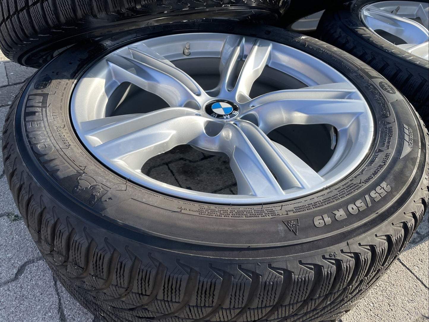 BMW X5 F15 ALUFELGEN M467 RDCI 7846786 MICHELIN RSC WINTERREIFEN 255 50 R19 107V