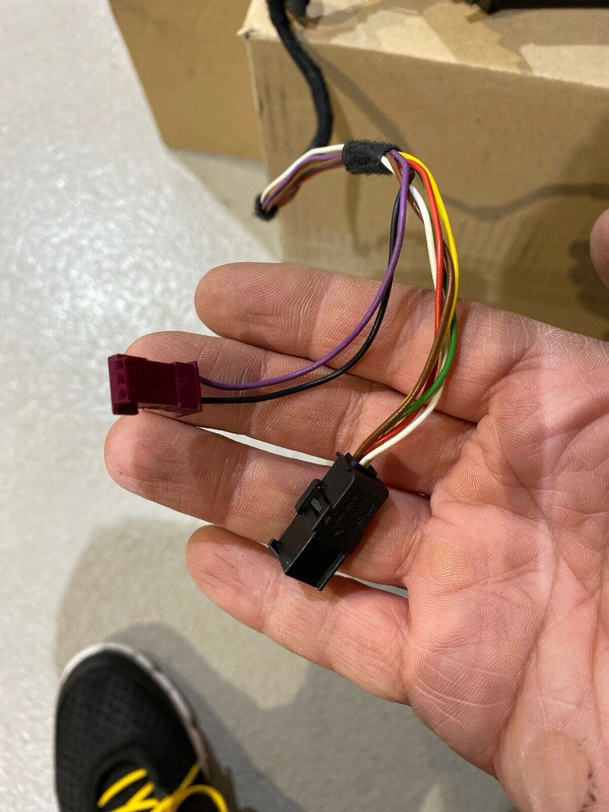 BMW E60 E61 Aussenspiegel rechts 7 Kabel Anklappfunktion Elektrochrom 7189504