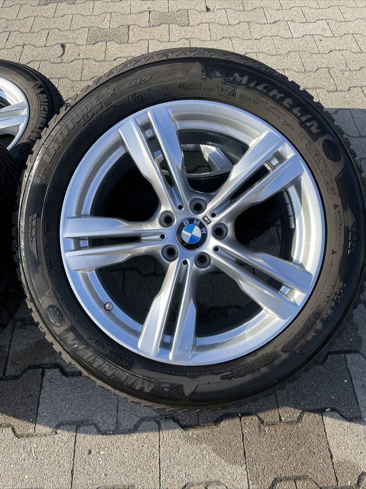 BMW X5 F15 ALUFELGEN M467 RDCI 7846786 MICHELIN RSC WINTERREIFEN 255 50 R19 107V