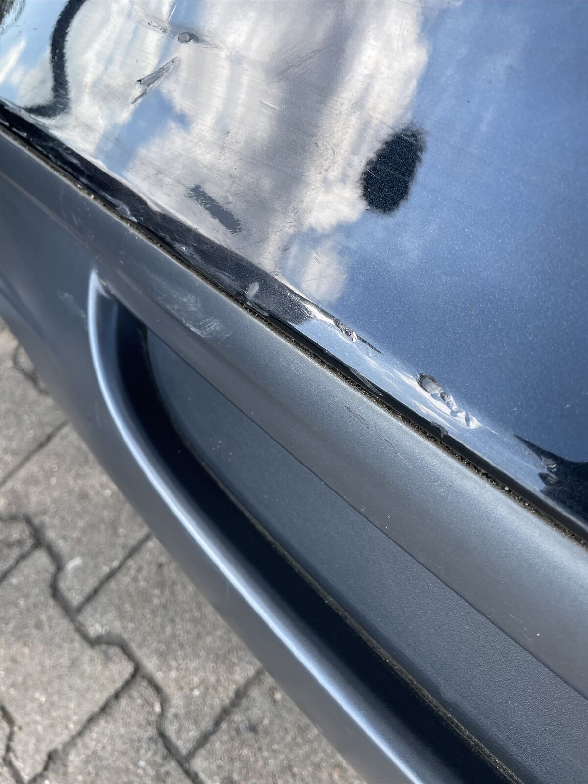 ORIGINAL BMW E82 E88 M PAKET FACELIFT Stoßstange OHNE PDC
