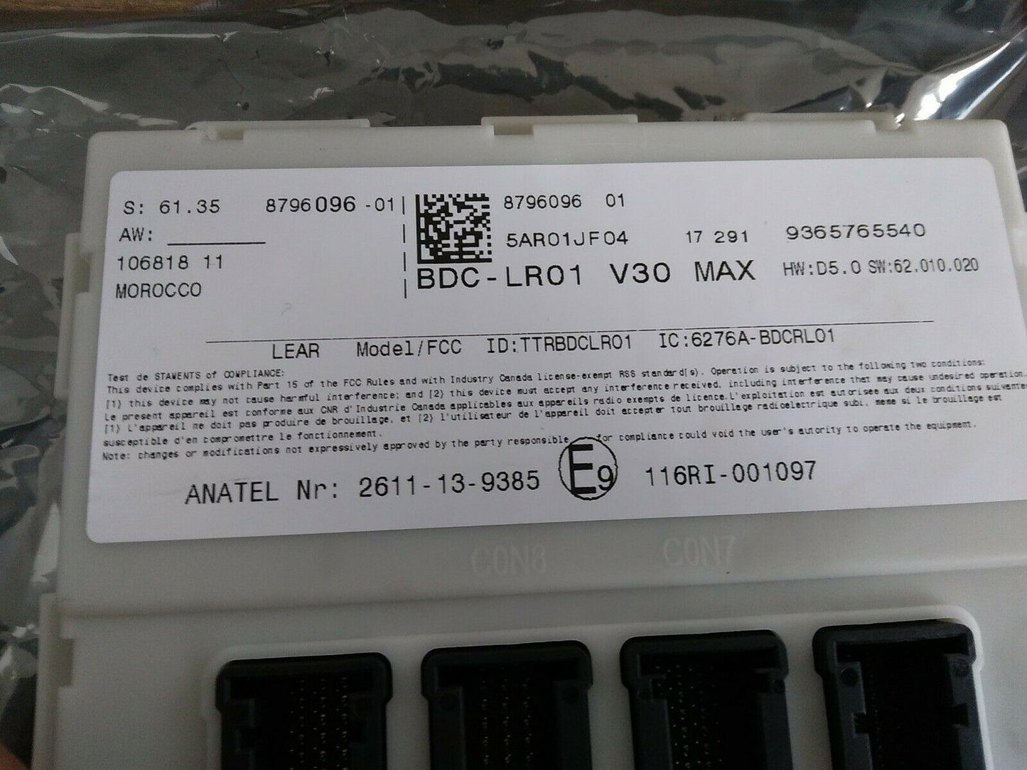 Neu BMW X5 F15 Grundsteuergerat 8796096 Body Domain Controller BDC 61358796096