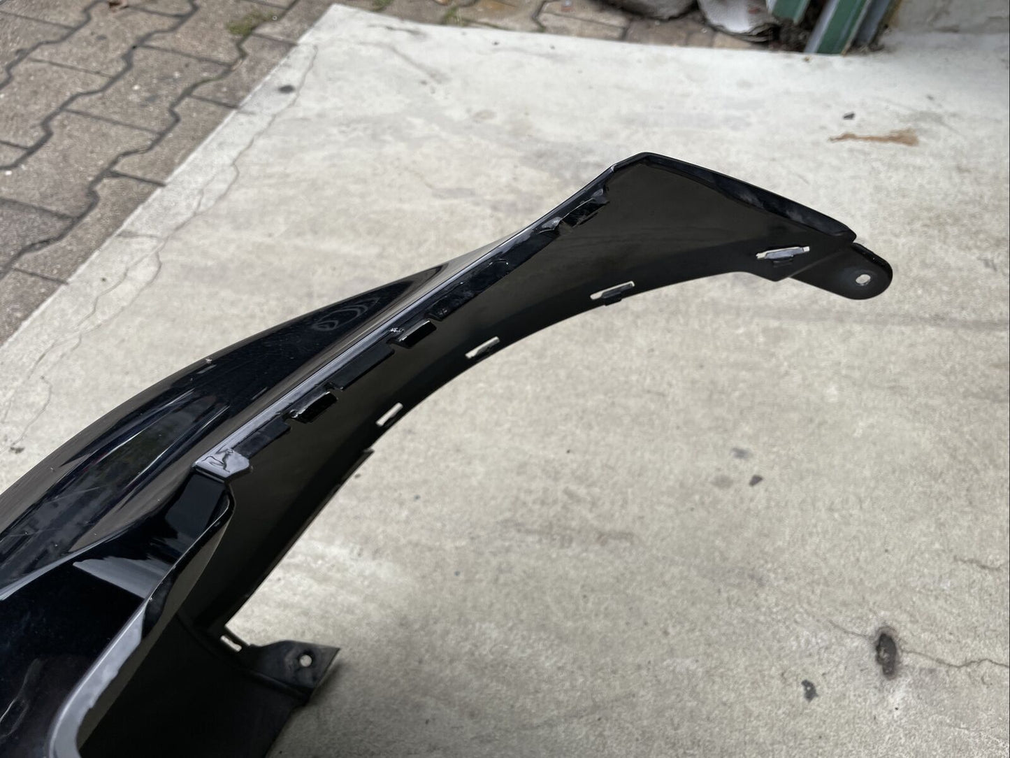 ORIGINAL MINI COOPER S SPORT F56 Stoßstange hinten 7343614 Midnight Black
